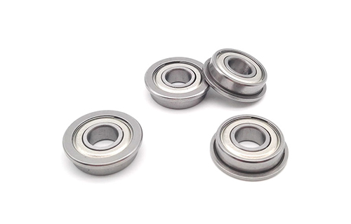 高精密MF104zz/rs/rz/開式微型帶擋邊法蘭軸承制造商_尺寸規格內徑4*外徑10mm 